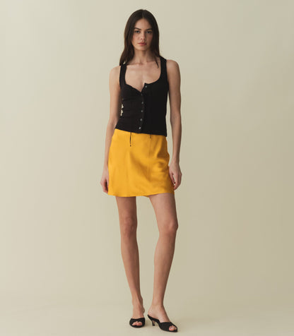 DÔEN Women Giulietta Skirt - Goldenrod
