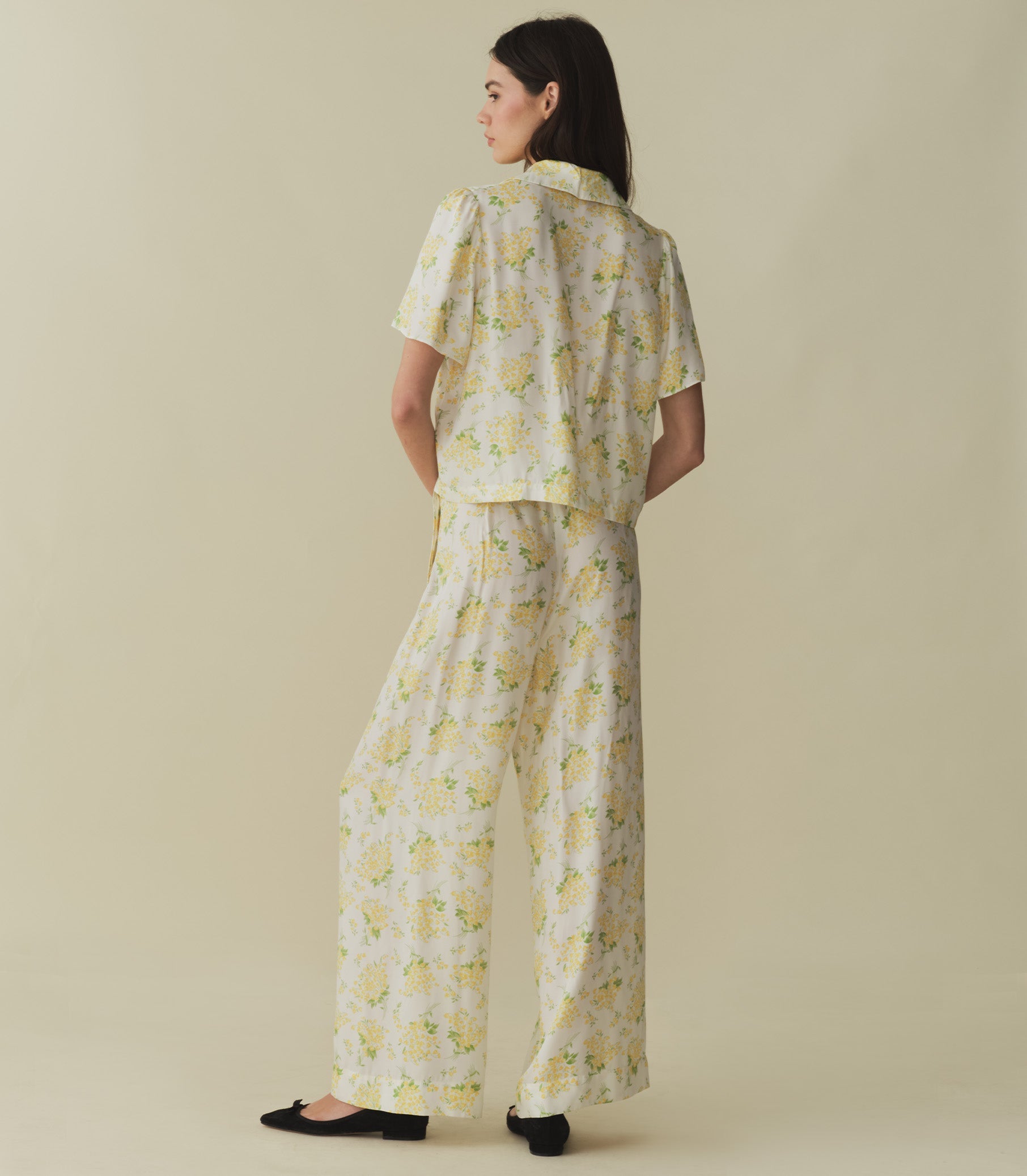 DÔEN Women Lani Pant - Salt May Bell Floral