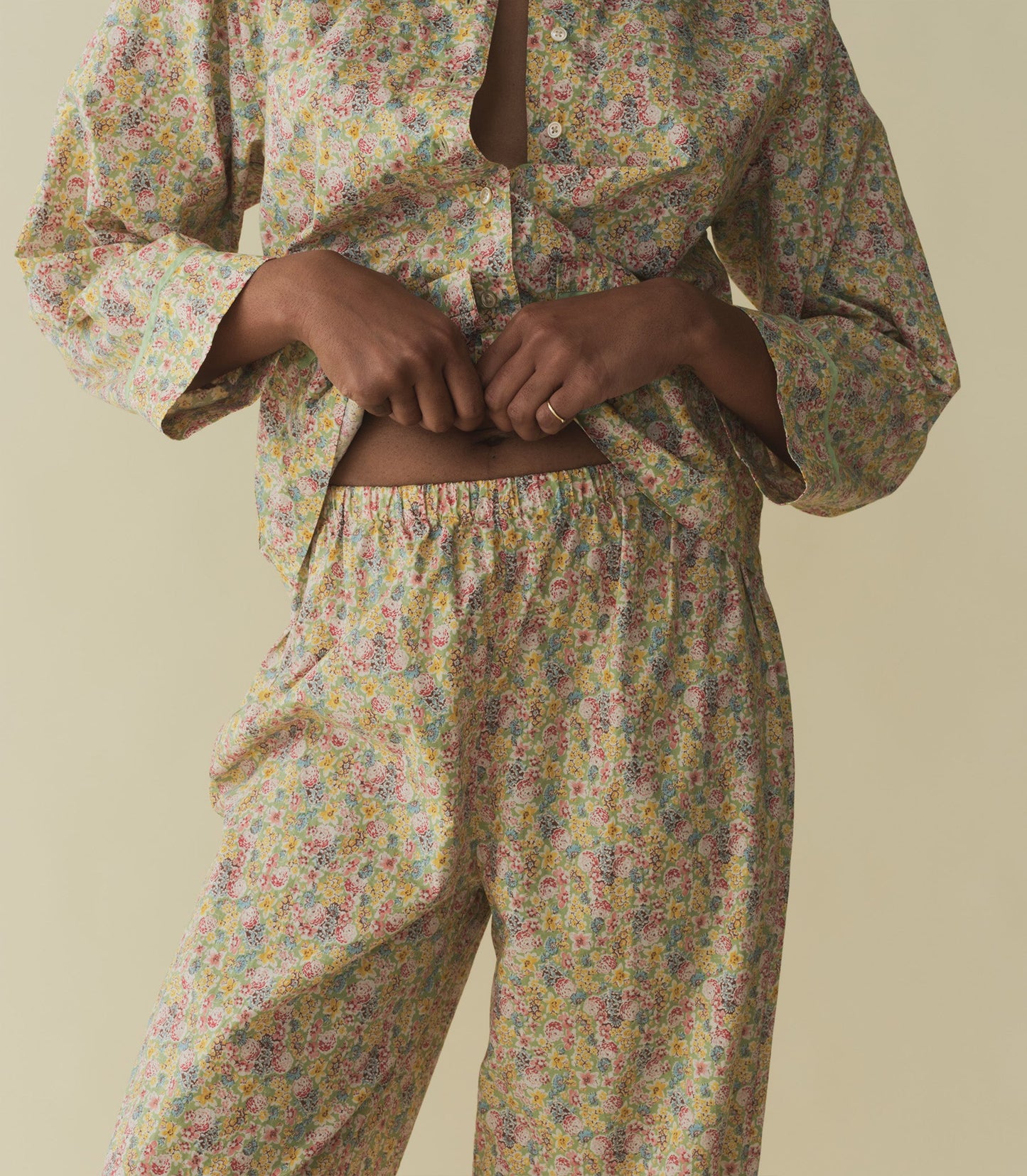 DÔEN Women Paz Pajama - Chrysanthemum Sky Floral