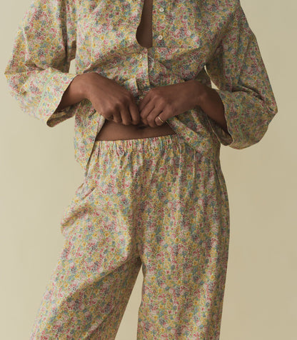 DÔEN Women Paz Pajama - Chrysanthemum Sky Floral