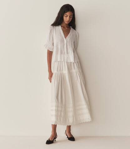 DÔEN Women Karlie Top - Salt
