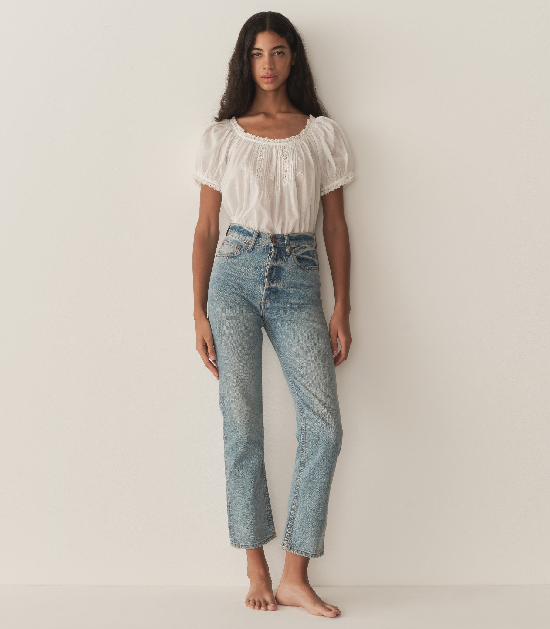 DÔEN Women Frederica Top - Salt