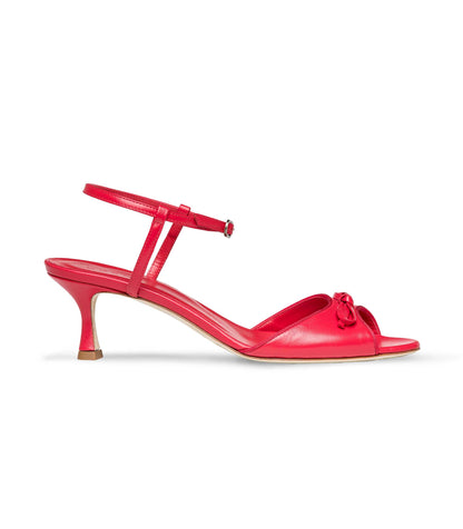 DÔEN Women Arianna Peep Toe Heel - Fuego Nappa