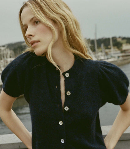 DÔEN Women Anisa Cardigan - Navy
