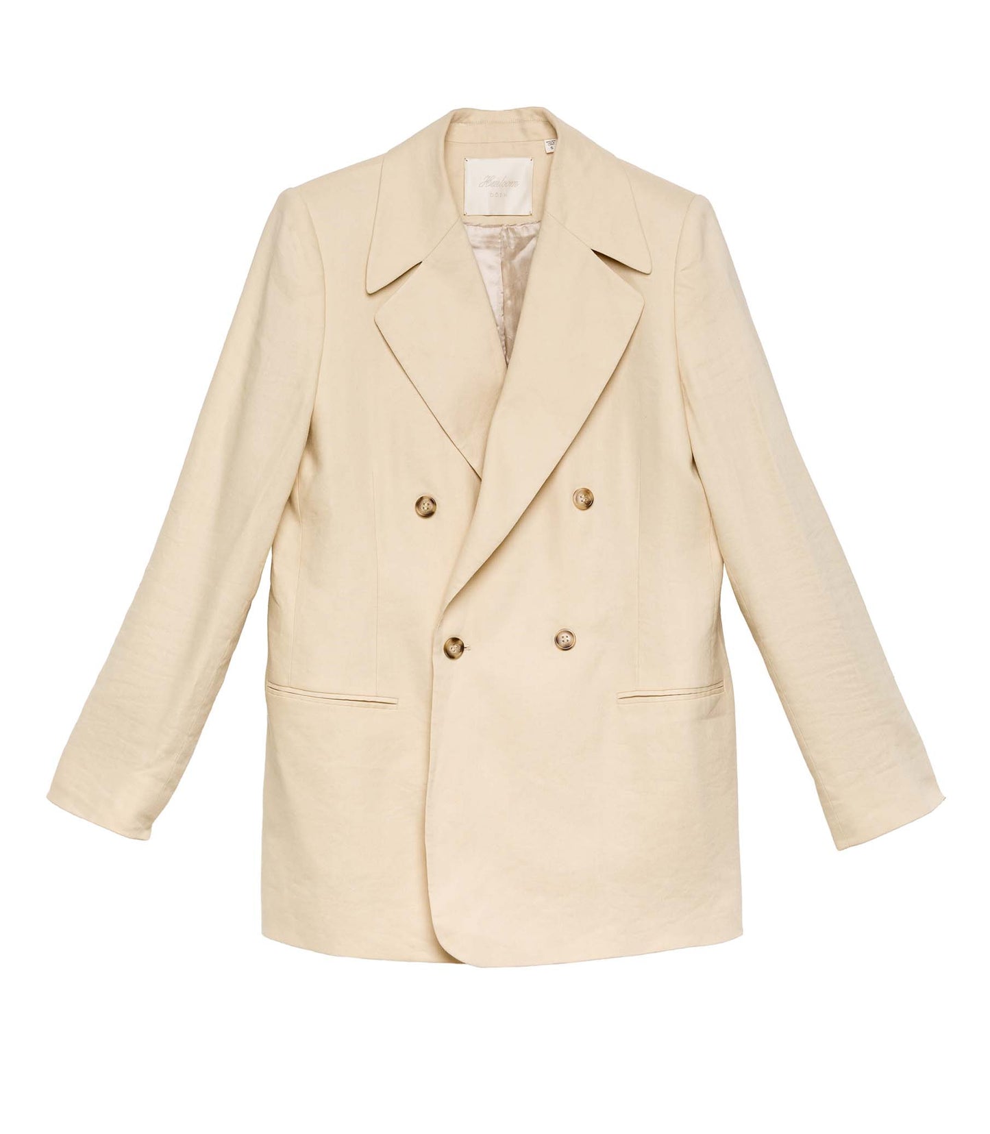 DÔEN Women Danton Blazer - Butter Khaki