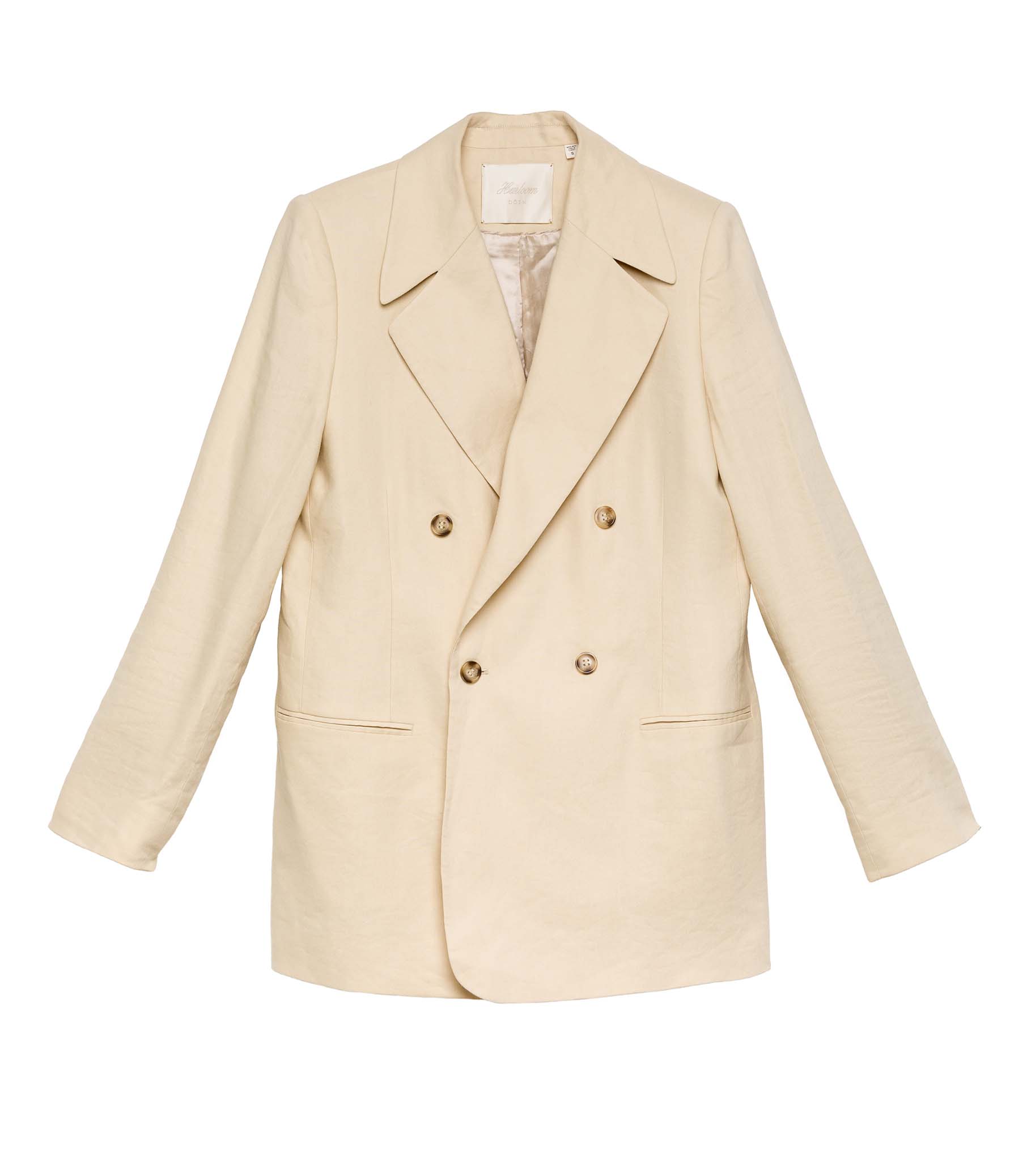 DÔEN Women Danton Blazer - Butter Khaki