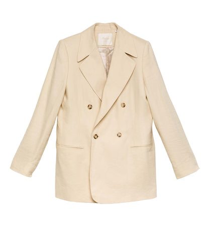DÔEN Women Danton Blazer - Butter Khaki
