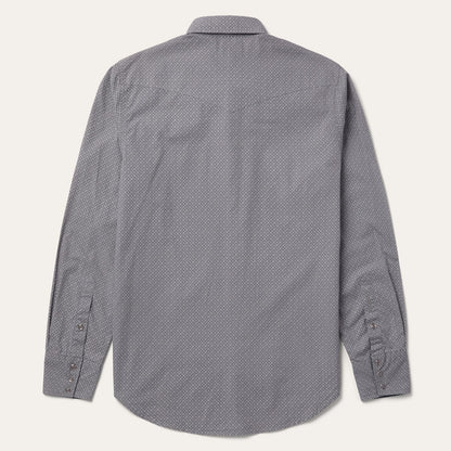 Stetson Diamond Print Western Shirt