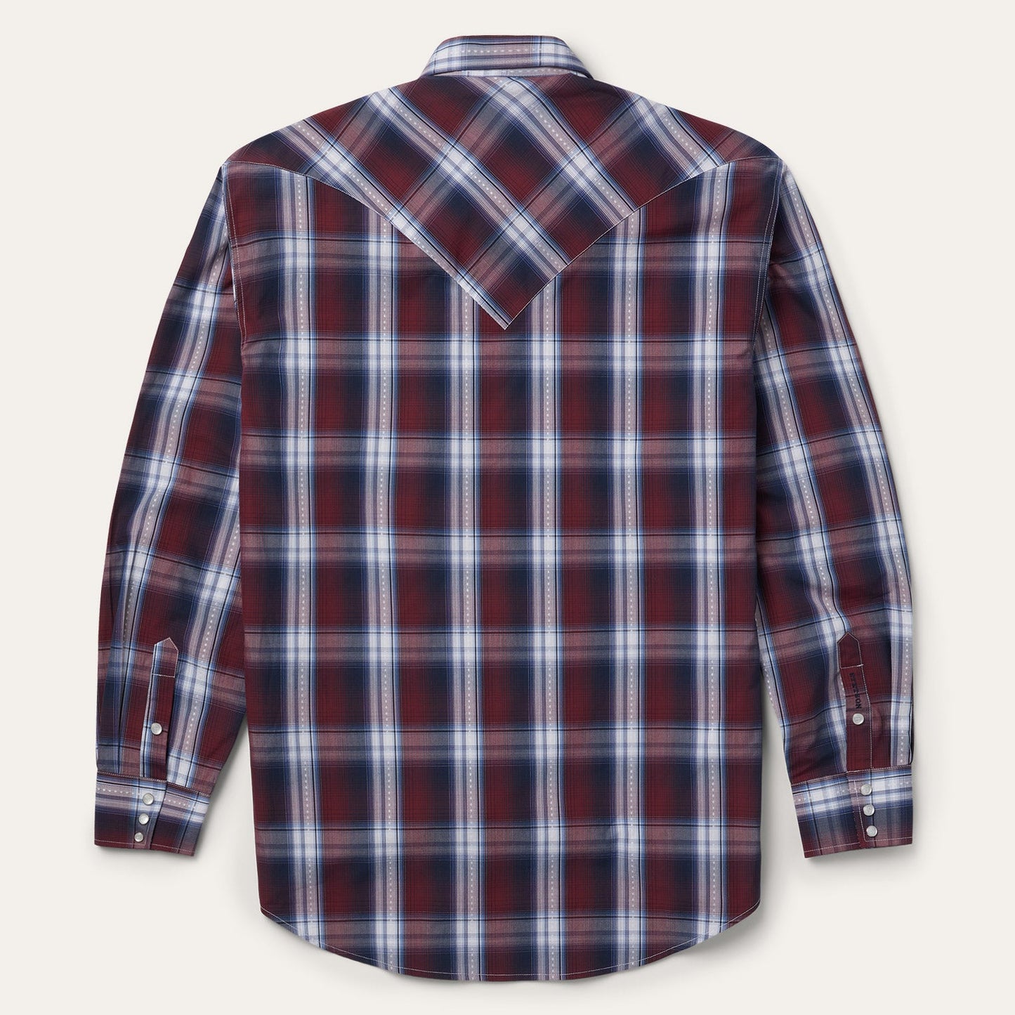 Stetson Good Luck Plaid Western Shirt