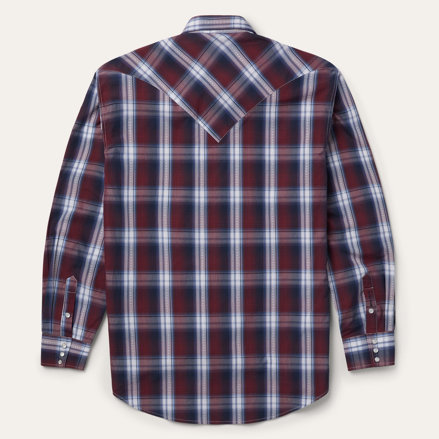 Stetson Good Luck Plaid Western Shirt