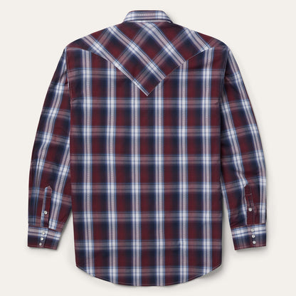 Stetson Good Luck Plaid Western Shirt
