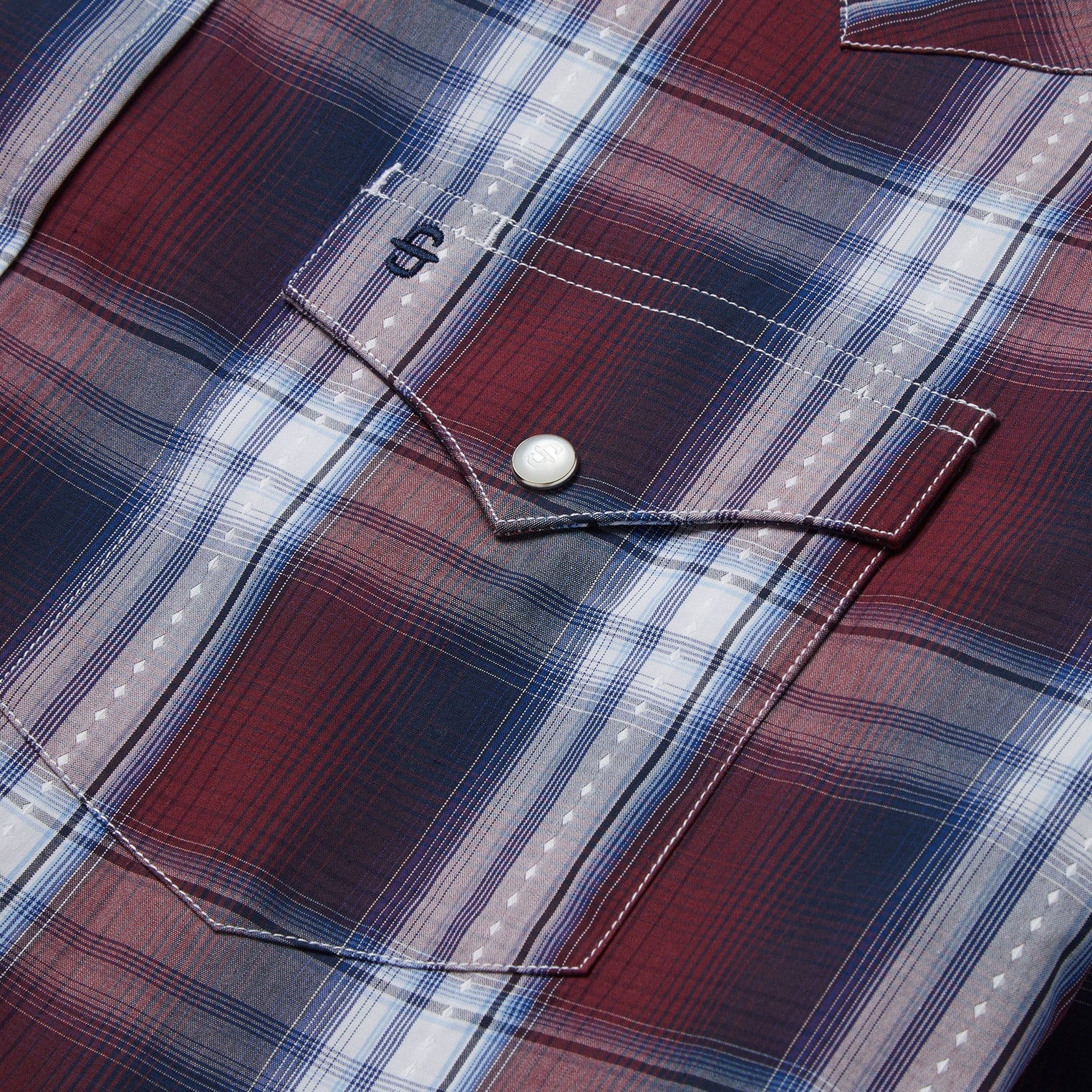 Stetson Good Luck Plaid Western Shirt
