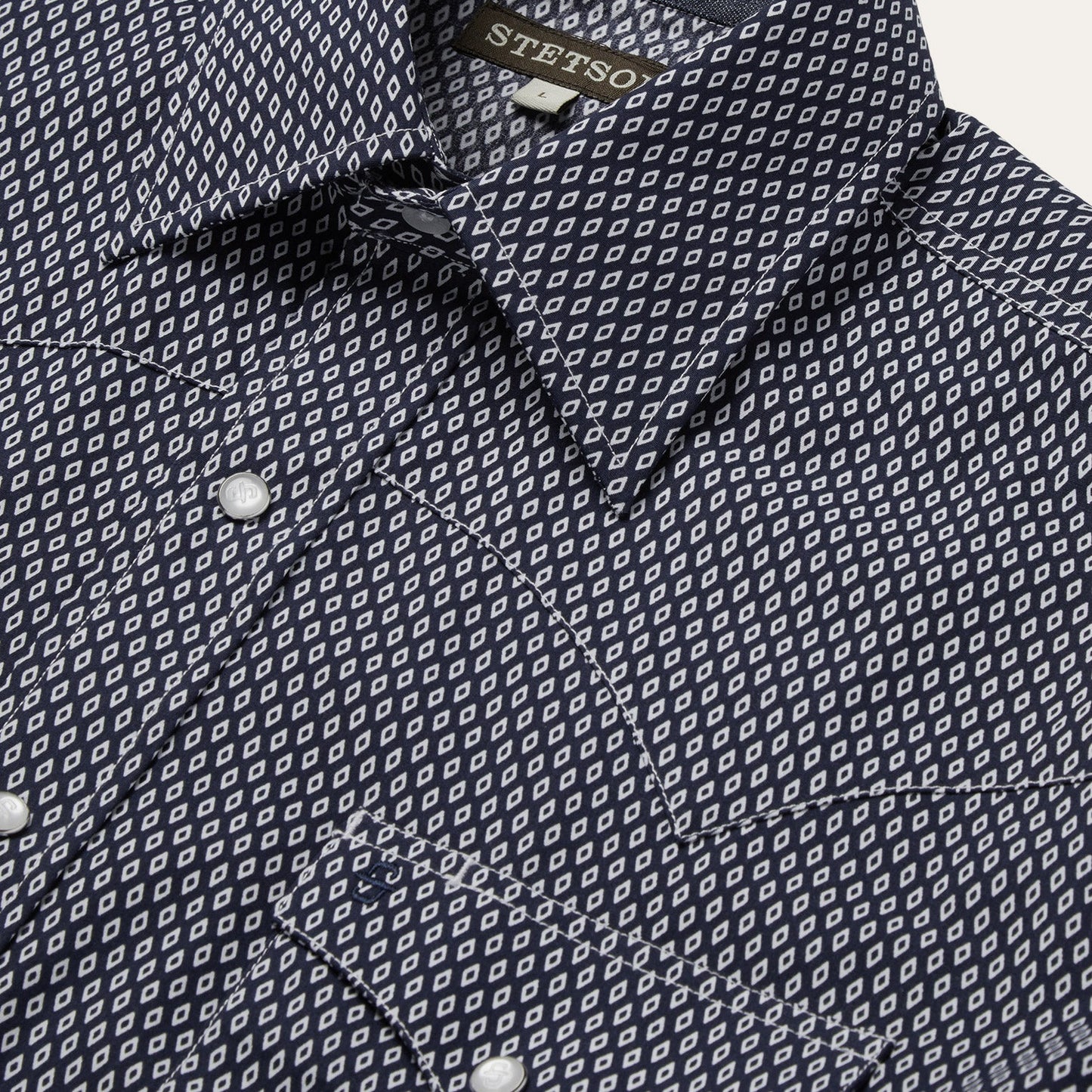 Stetson Diamond Geo Western Shirt