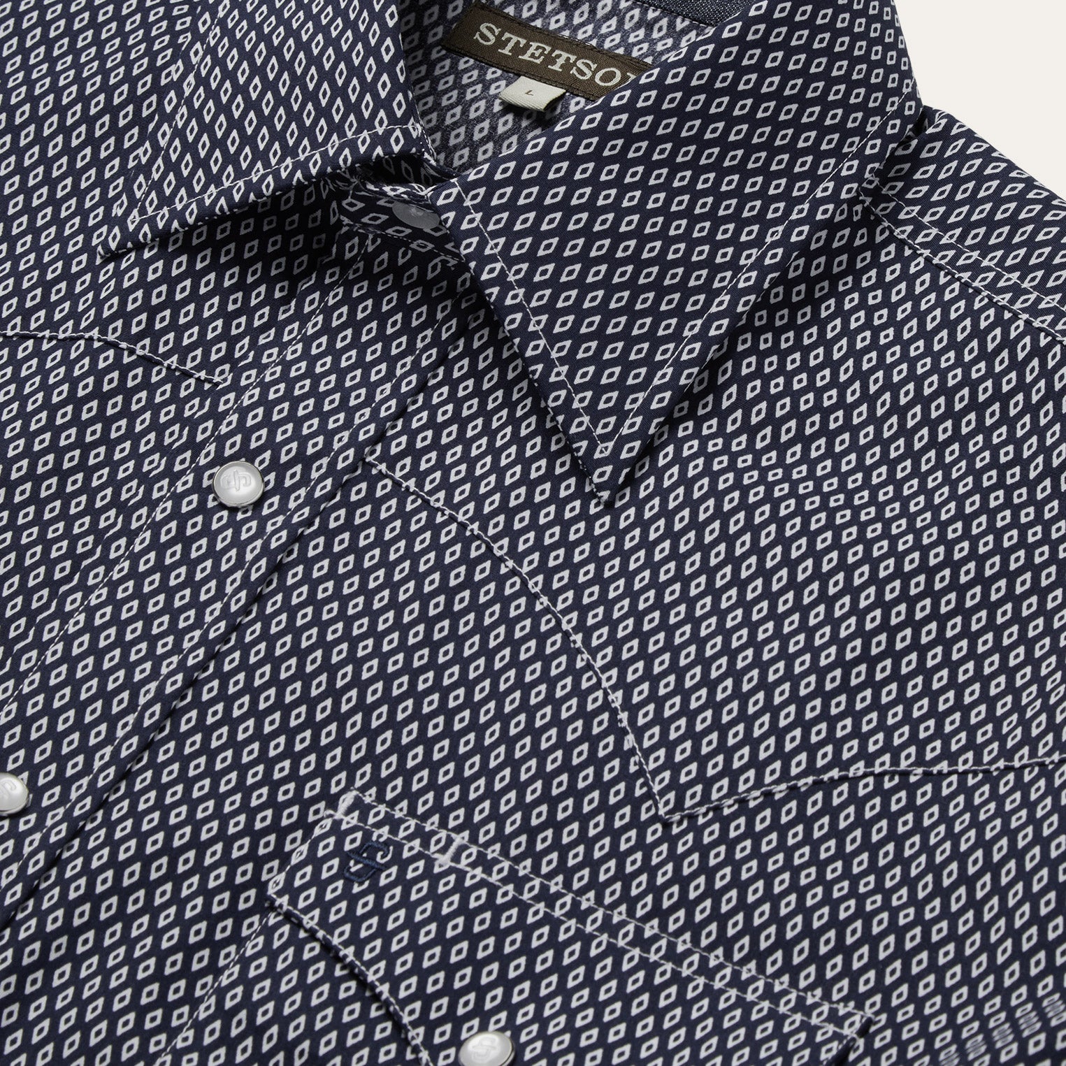 Stetson Diamond Geo Western Shirt
