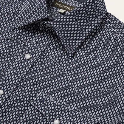 Stetson Diamond Geo Western Shirt