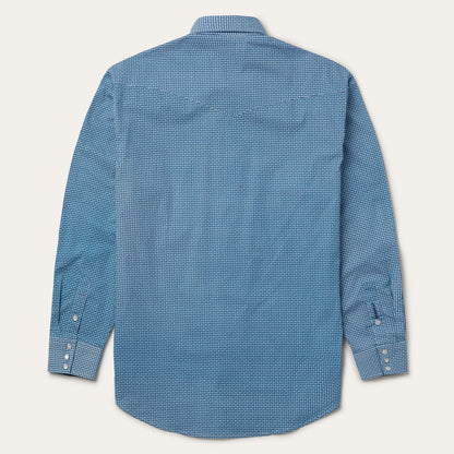 Stetson Micro Print Western Shirt