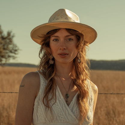 Stetson Andromeda Vented Straw Fedora