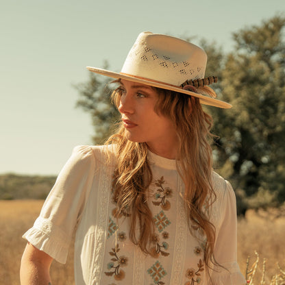 Stetson Andromeda Vented Straw Fedora