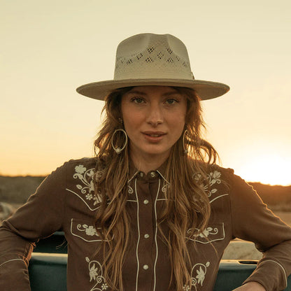 Stetson Andromeda Vented Straw Fedora