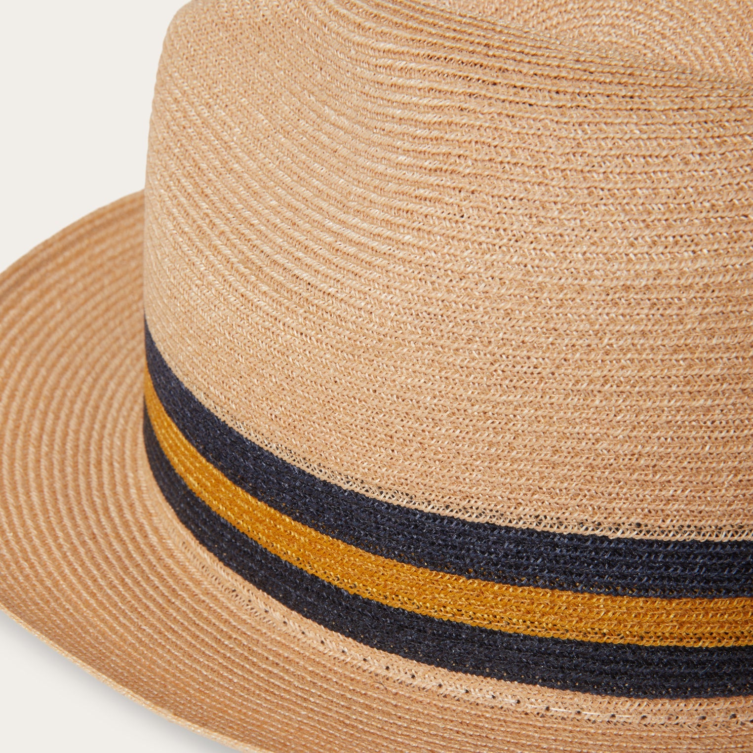 Stetson Triad Straw Fedora