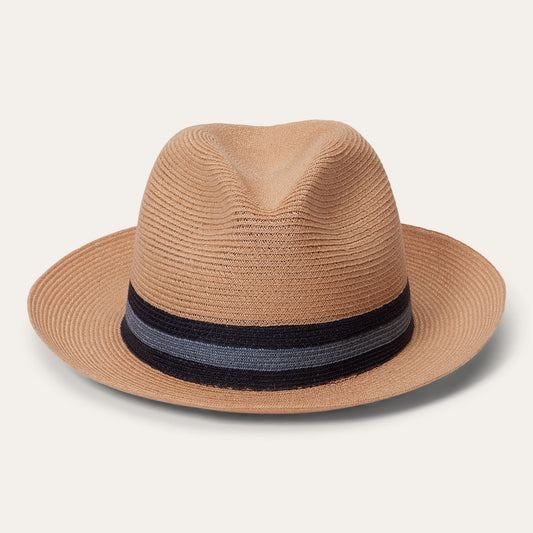 Stetson Triad Straw Fedora