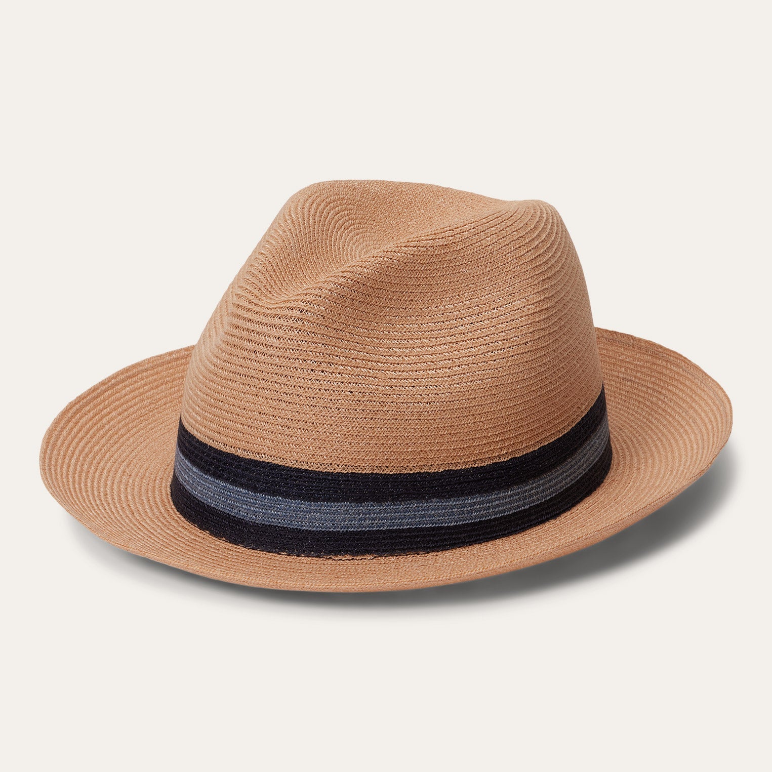 Stetson Triad Straw Fedora