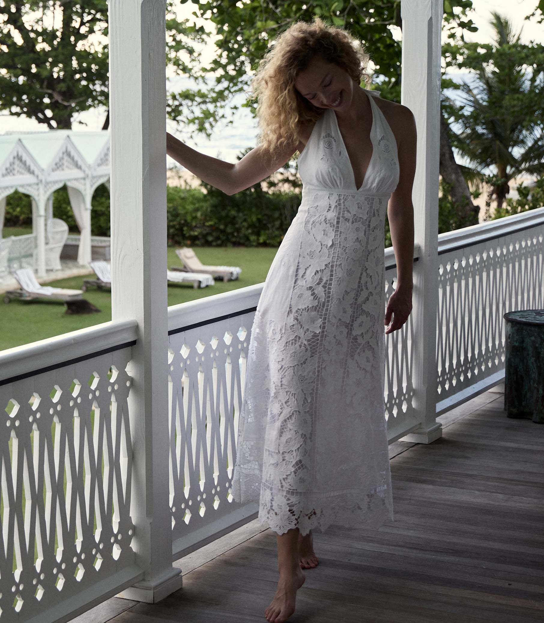 DÔEN Women Mariza Dress - Salt