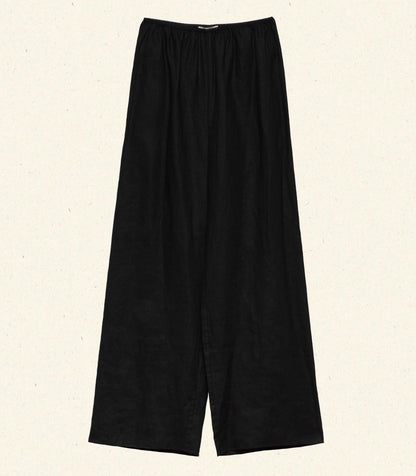DÔEN Women Lavon Linen Pant - Black