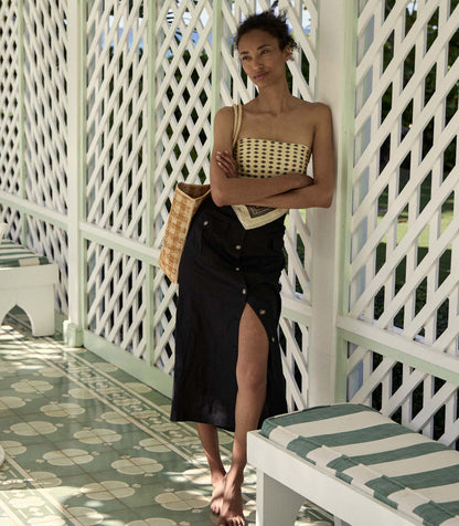 DÔEN Women Lourdes Skirt - Black
