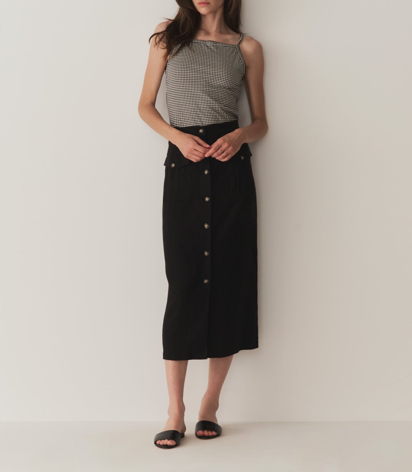 DÔEN Women Lourdes Skirt - Black