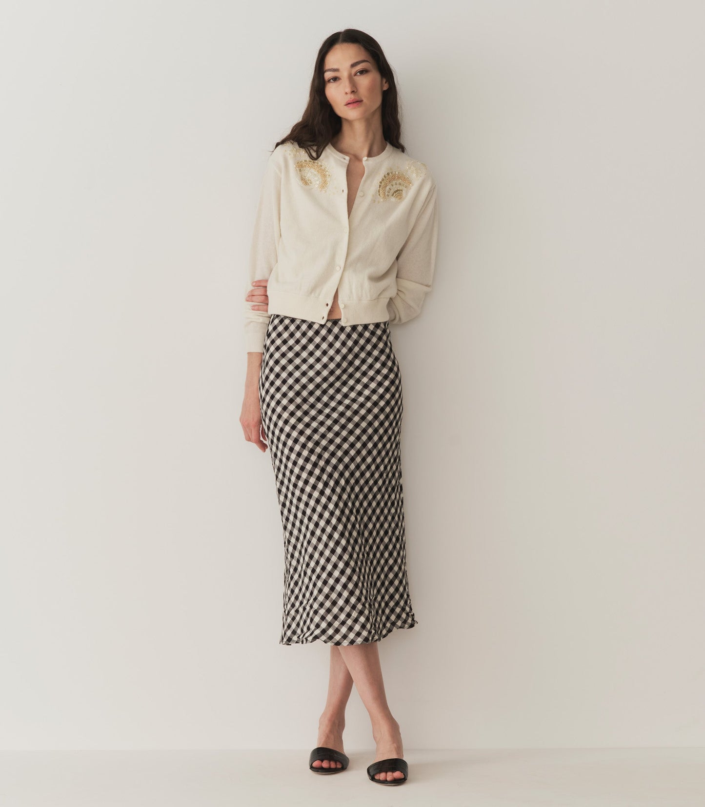 DÔEN Women Elowen Skirt - Marilyn Gingham