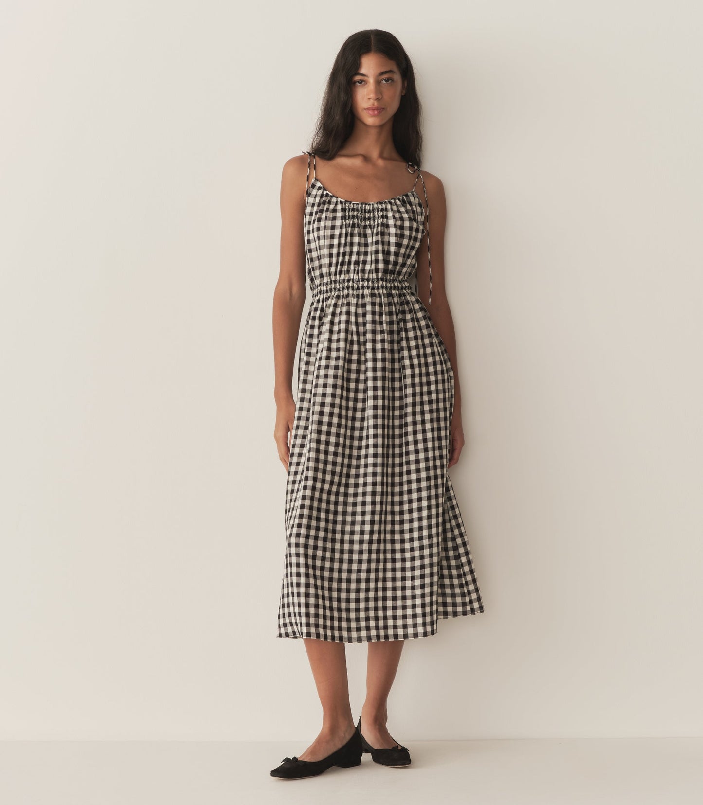 DÔEN Women Leslie Dress - Marilyn Gingham