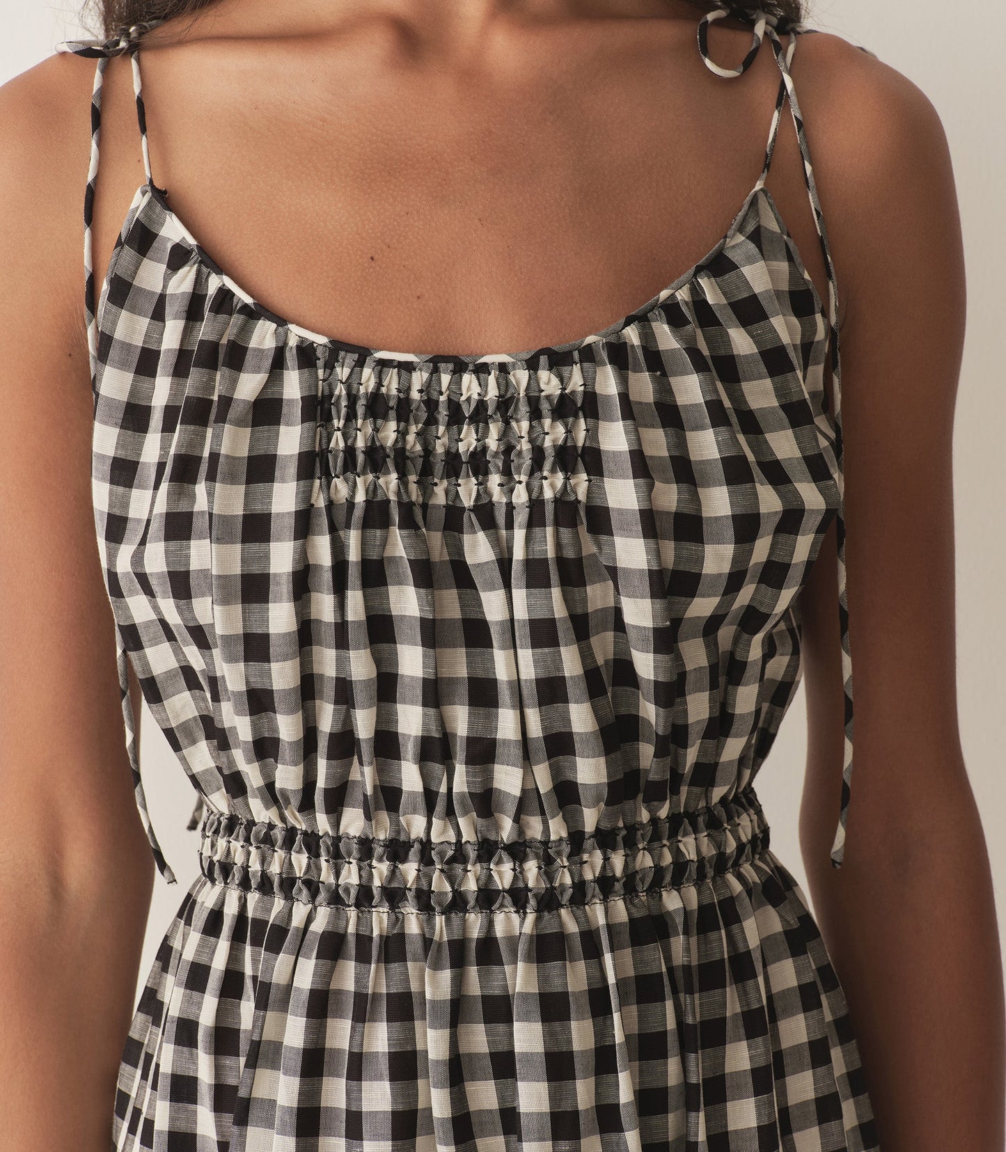 DÔEN Women Leslie Dress - Marilyn Gingham