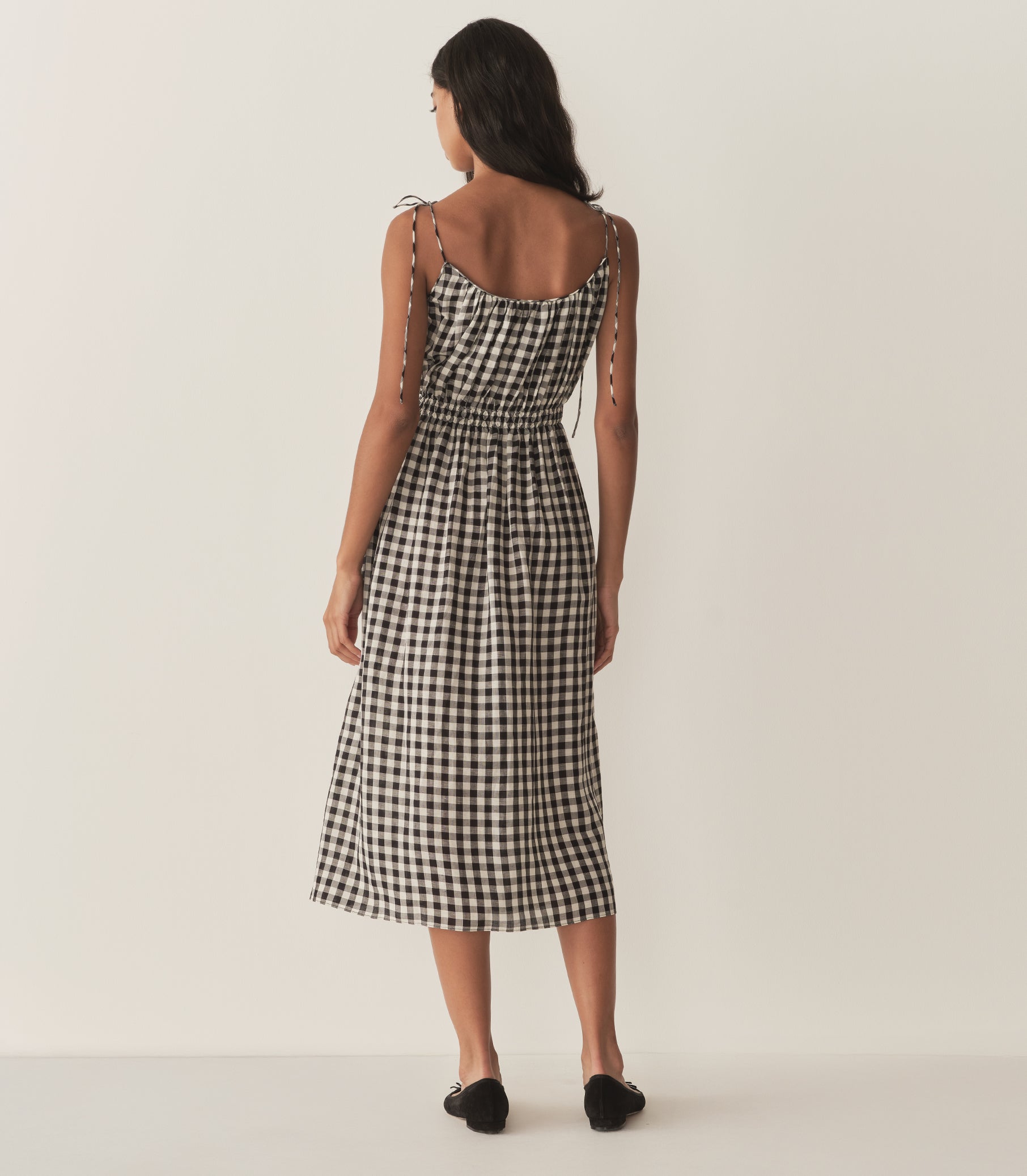 DÔEN Women Leslie Dress - Marilyn Gingham