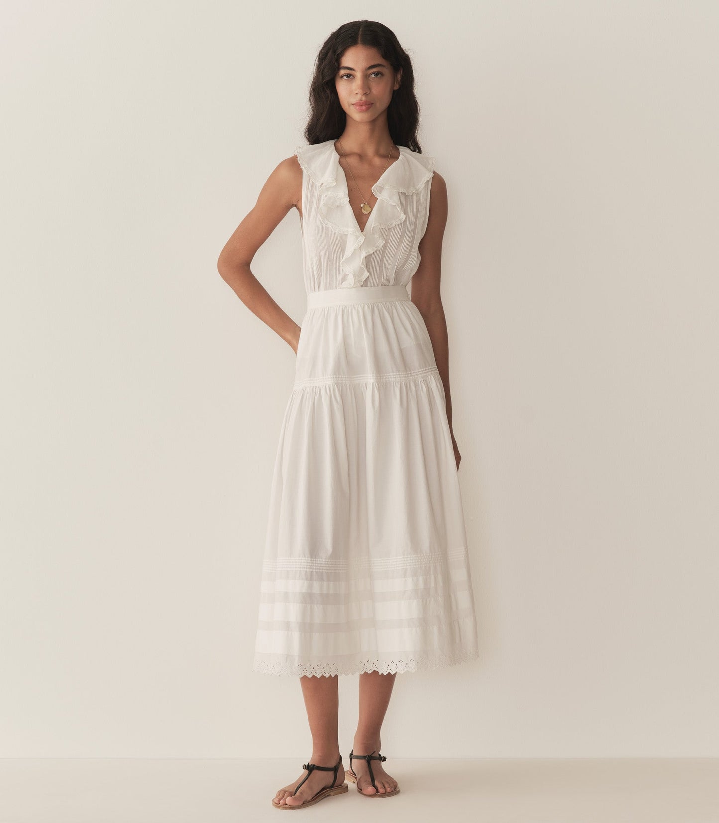 DÔEN Women Hilda Top - Salt