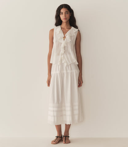 DÔEN Women Hilda Top - Salt