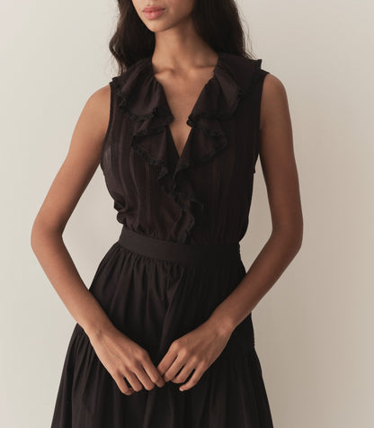 DÔEN Women Hilda Top - Black