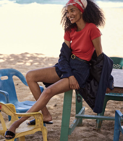 DÔEN Women Vivi Tee - Scarlet