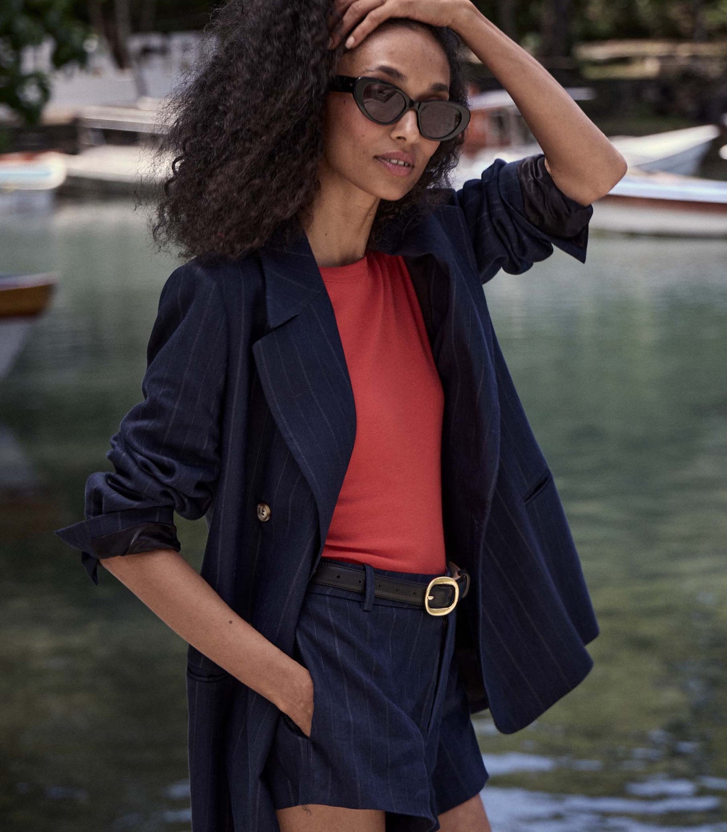 DÔEN Women Vivi Tee - Scarlet