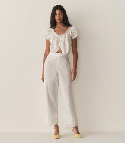 DÔEN Women Nera Top - Salt