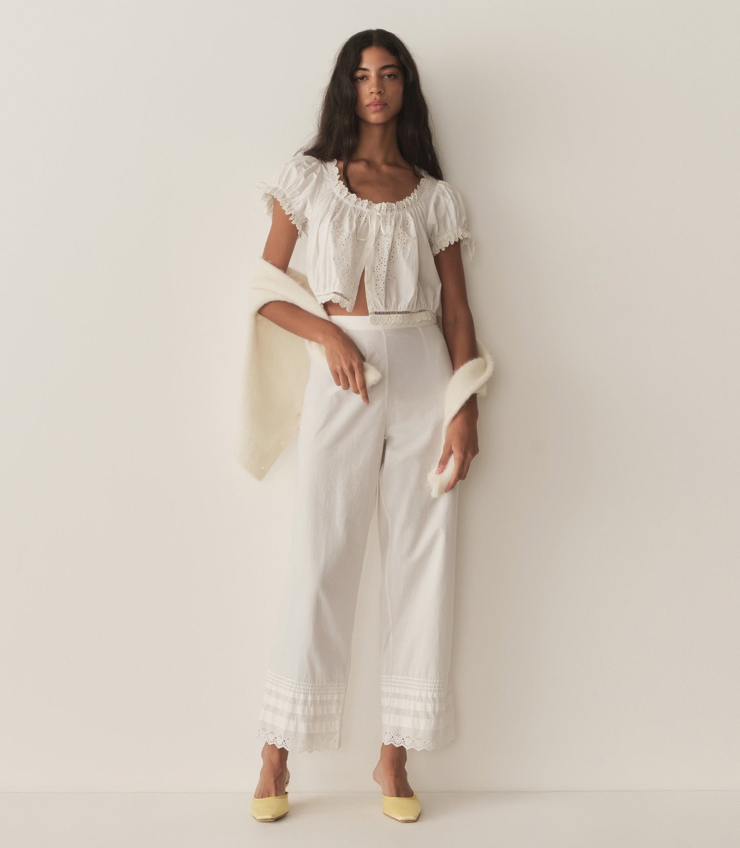 DÔEN Women Nera Top - Salt