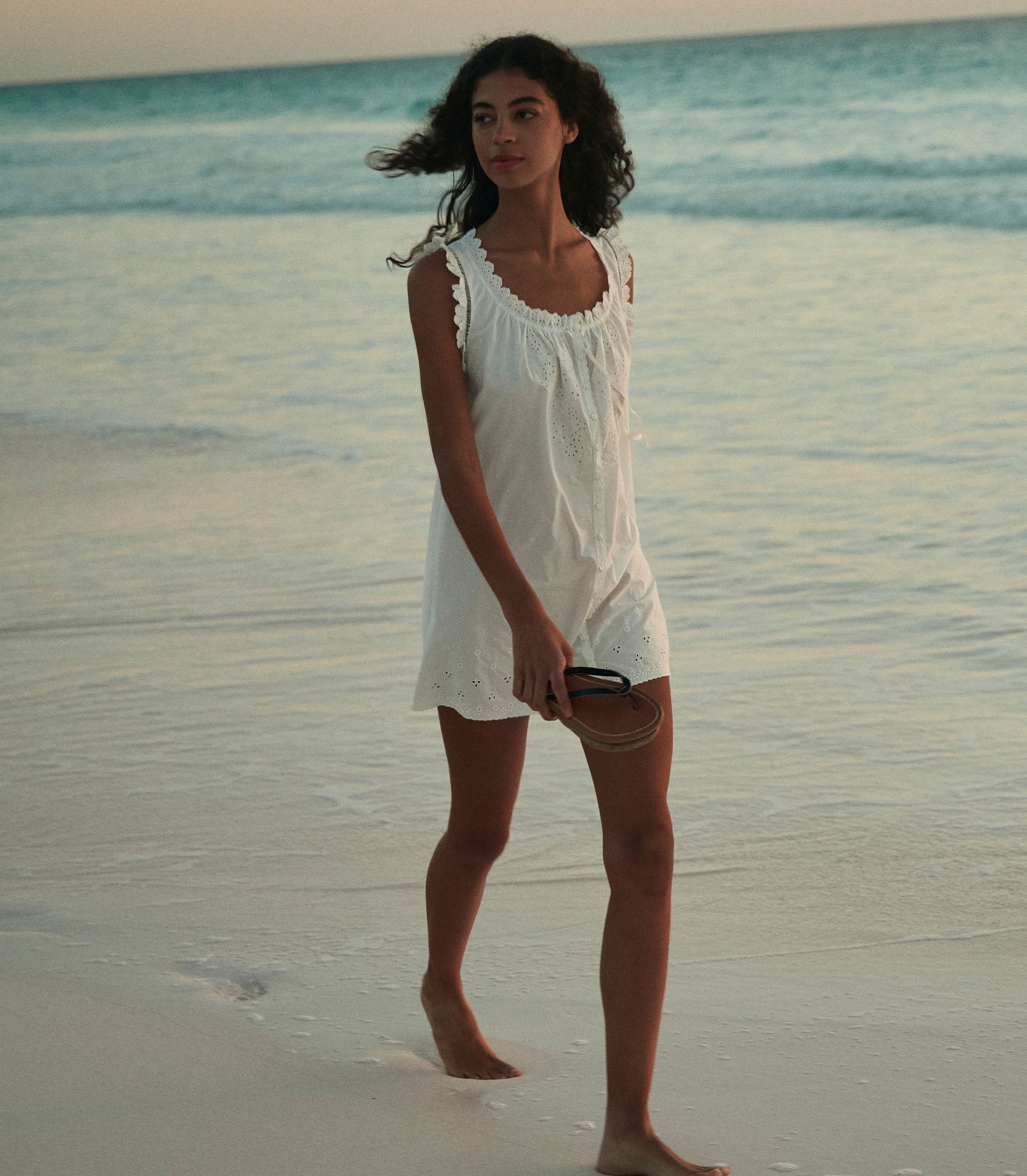 DÔEN Women Nessie Dress - Salt