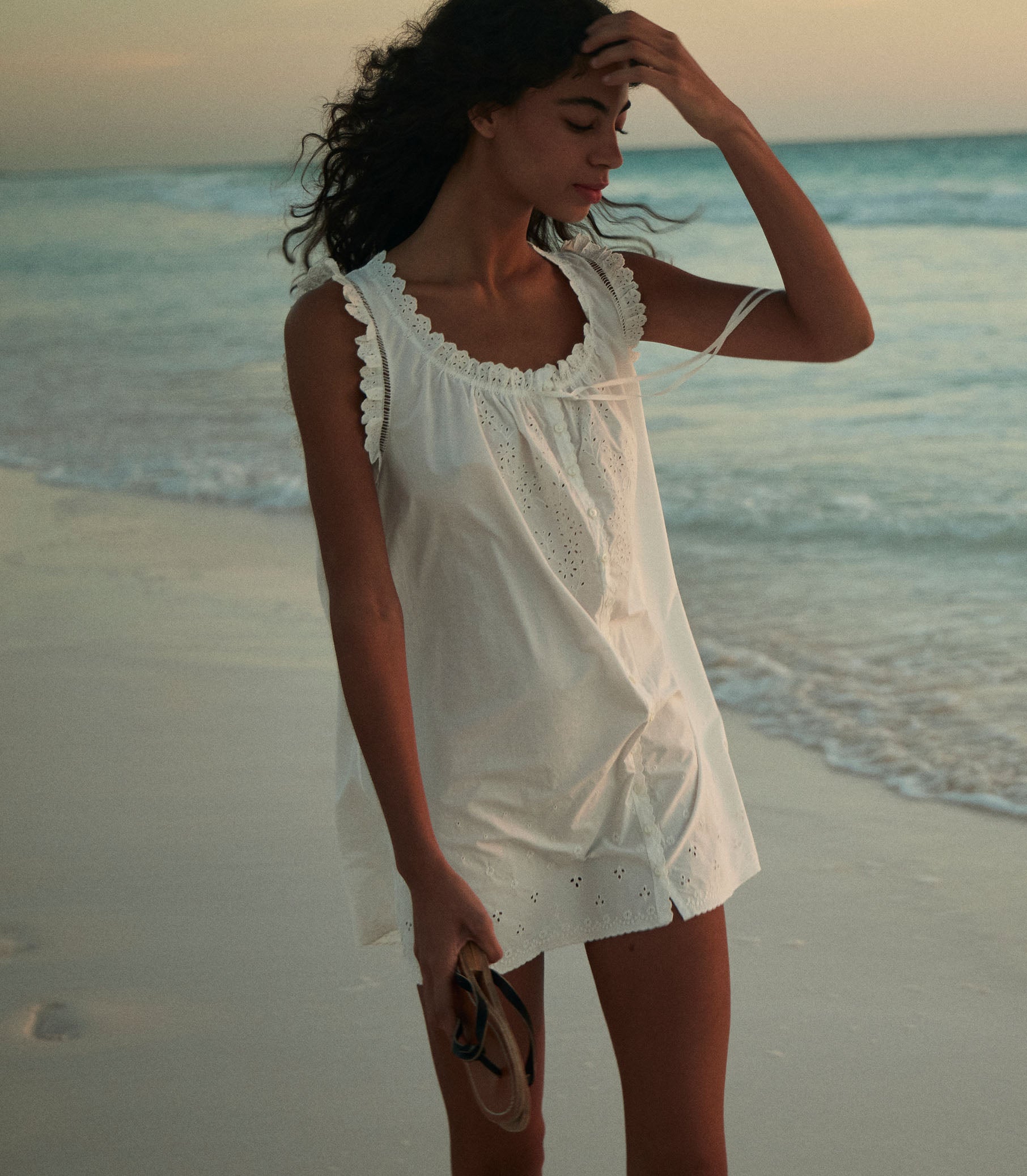 DÔEN Women Nessie Dress - Salt
