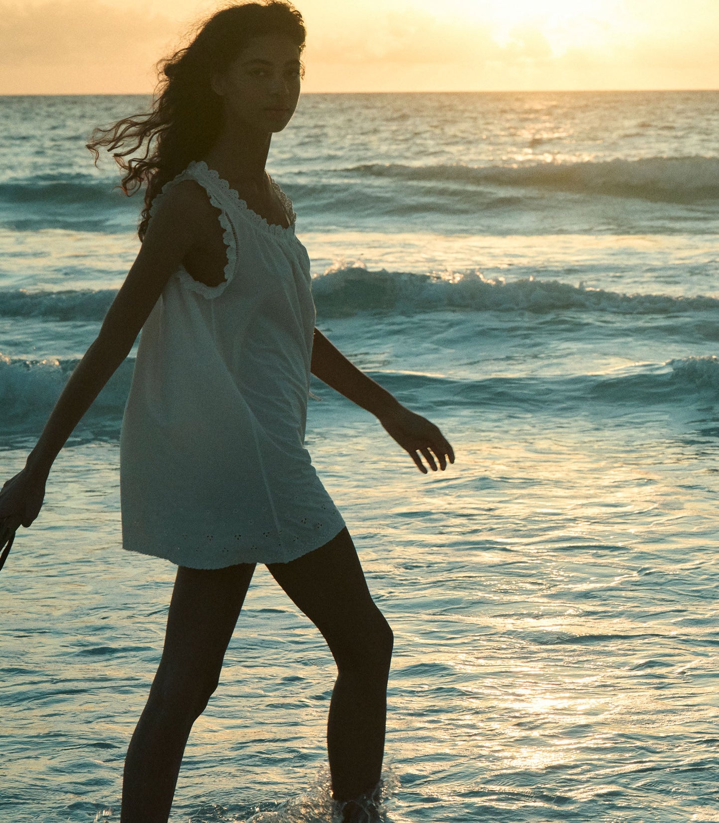 DÔEN Women Nessie Dress - Salt