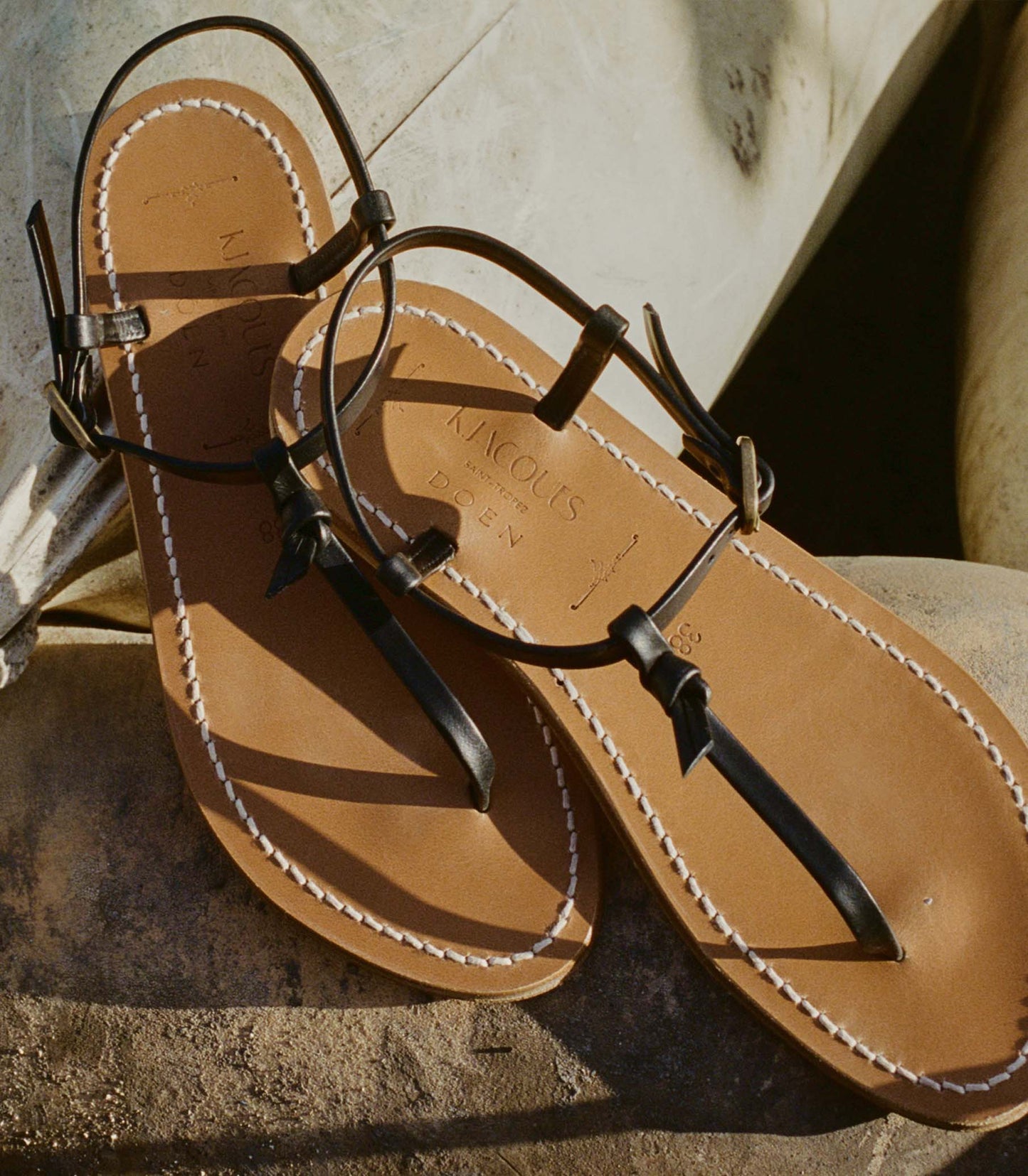 DÔEN Women DÔEN & KJacques Côte Sandal - Noir