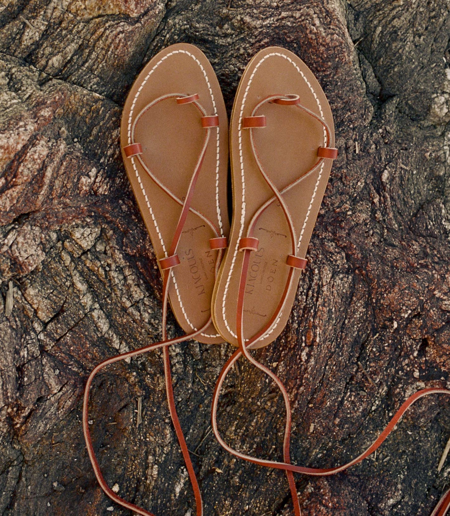 DÔEN Women DÔEN & KJacques Bikini Sandal - Rouge Vachetta
