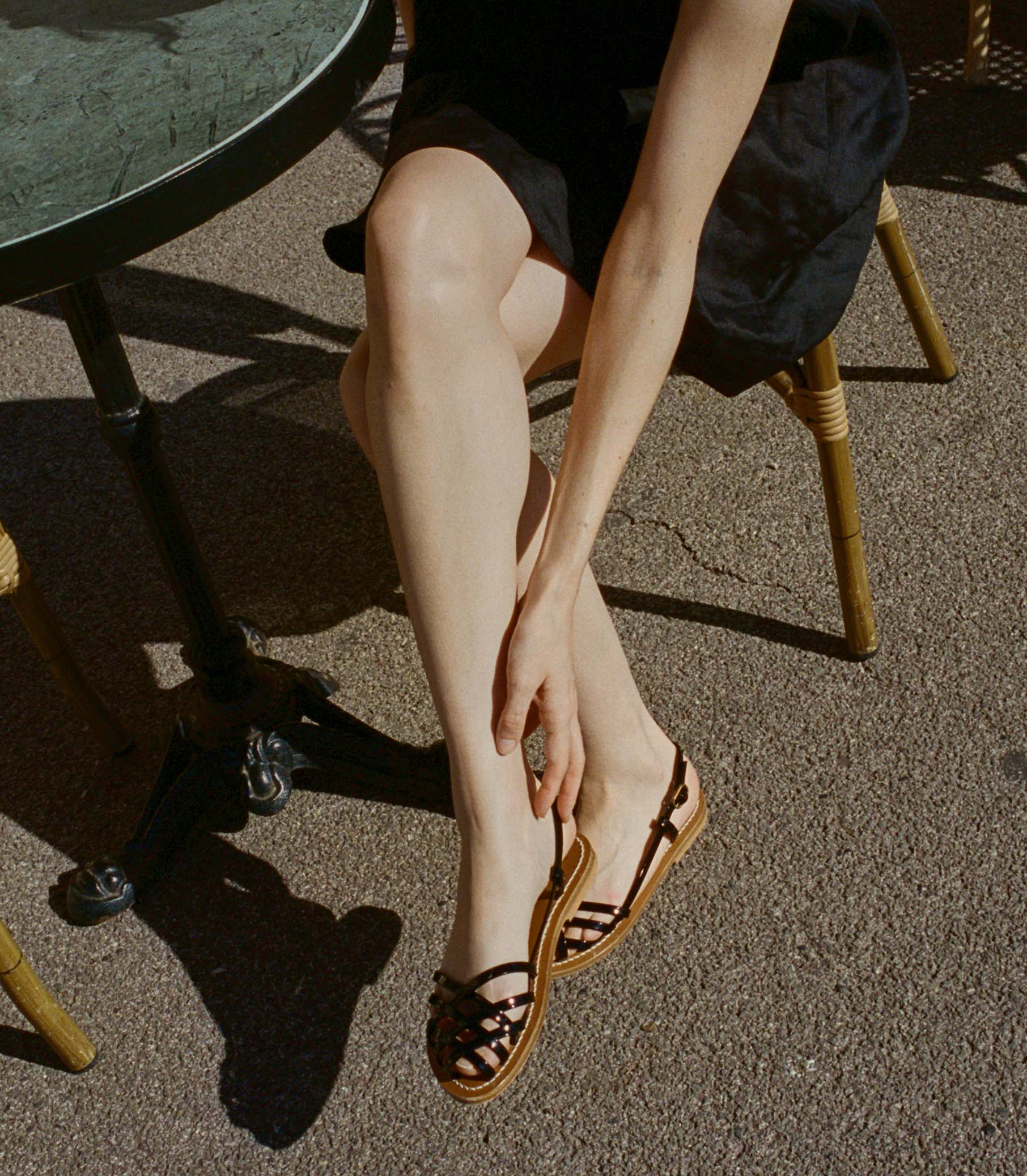 DÔEN Women DÔEN & KJacques Peche Sandal - Noir