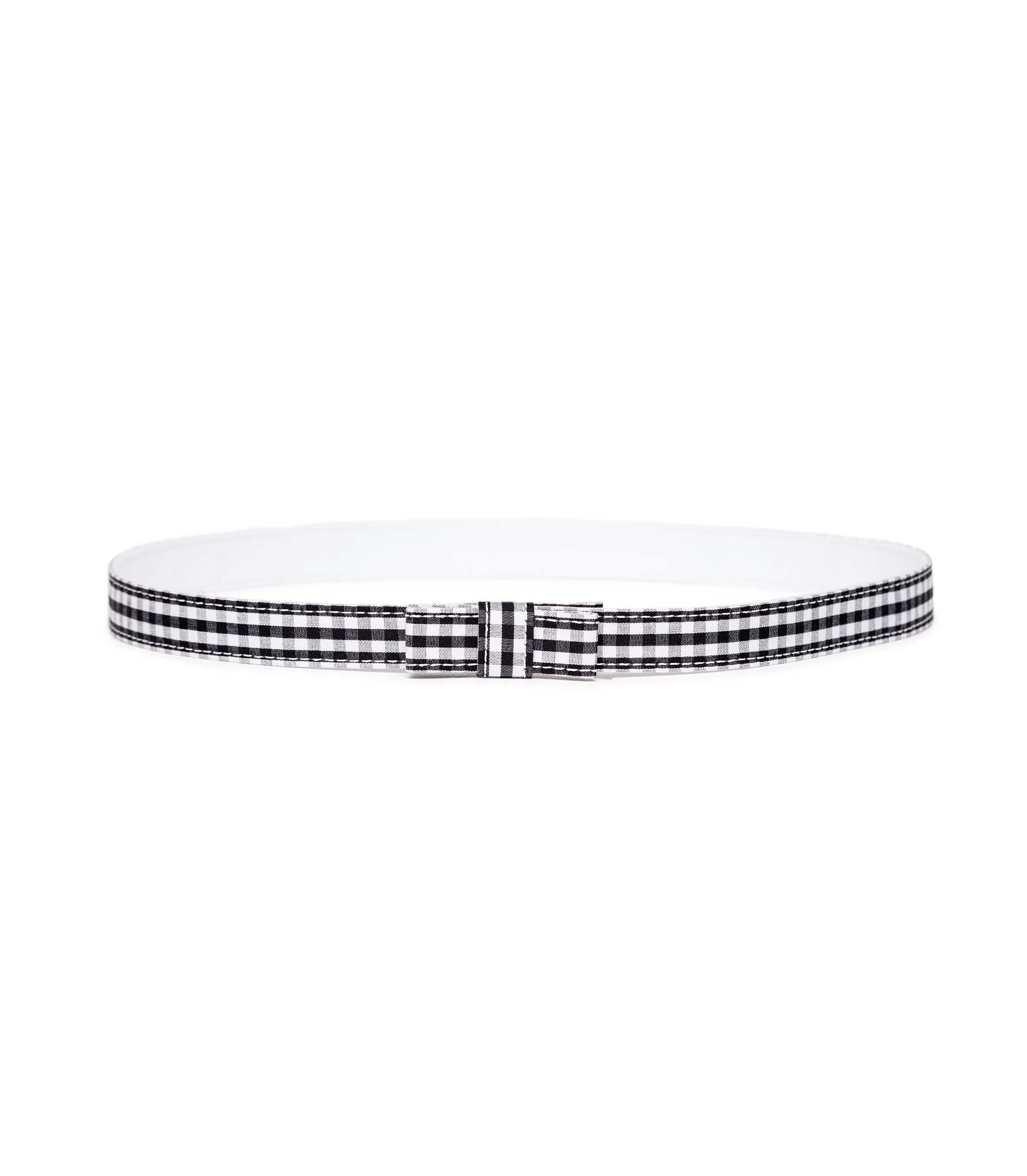 DÔEN Women Junie Bow Belt - Gingham