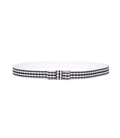 DÔEN Women Junie Bow Belt - Gingham