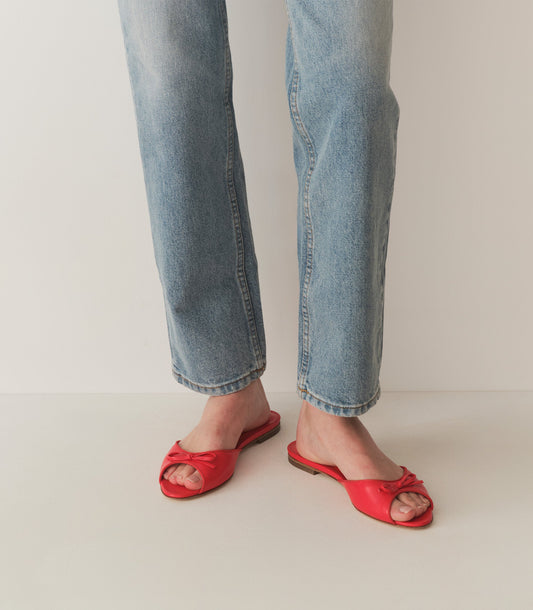 DÔEN Women Rapallo Slide - Fuego Nappa